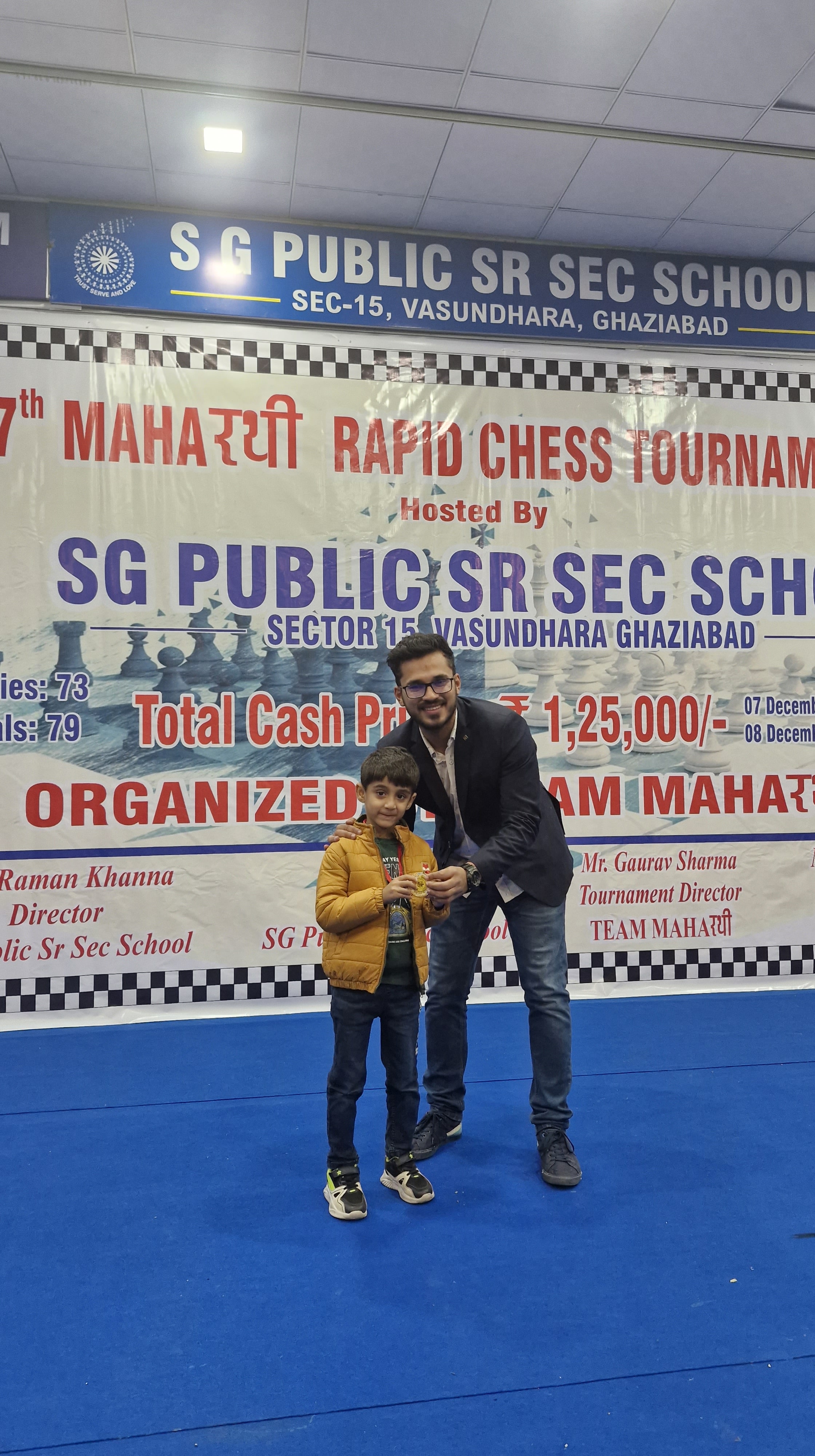Ruhaan Taneja Shines in Chess and Football - A Rising Star in Grade 2