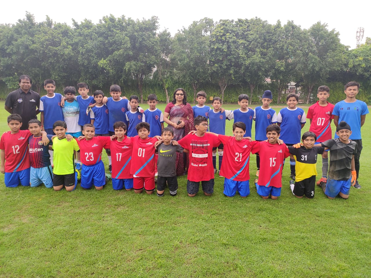 Football: SNS Winners of Under -14 Category