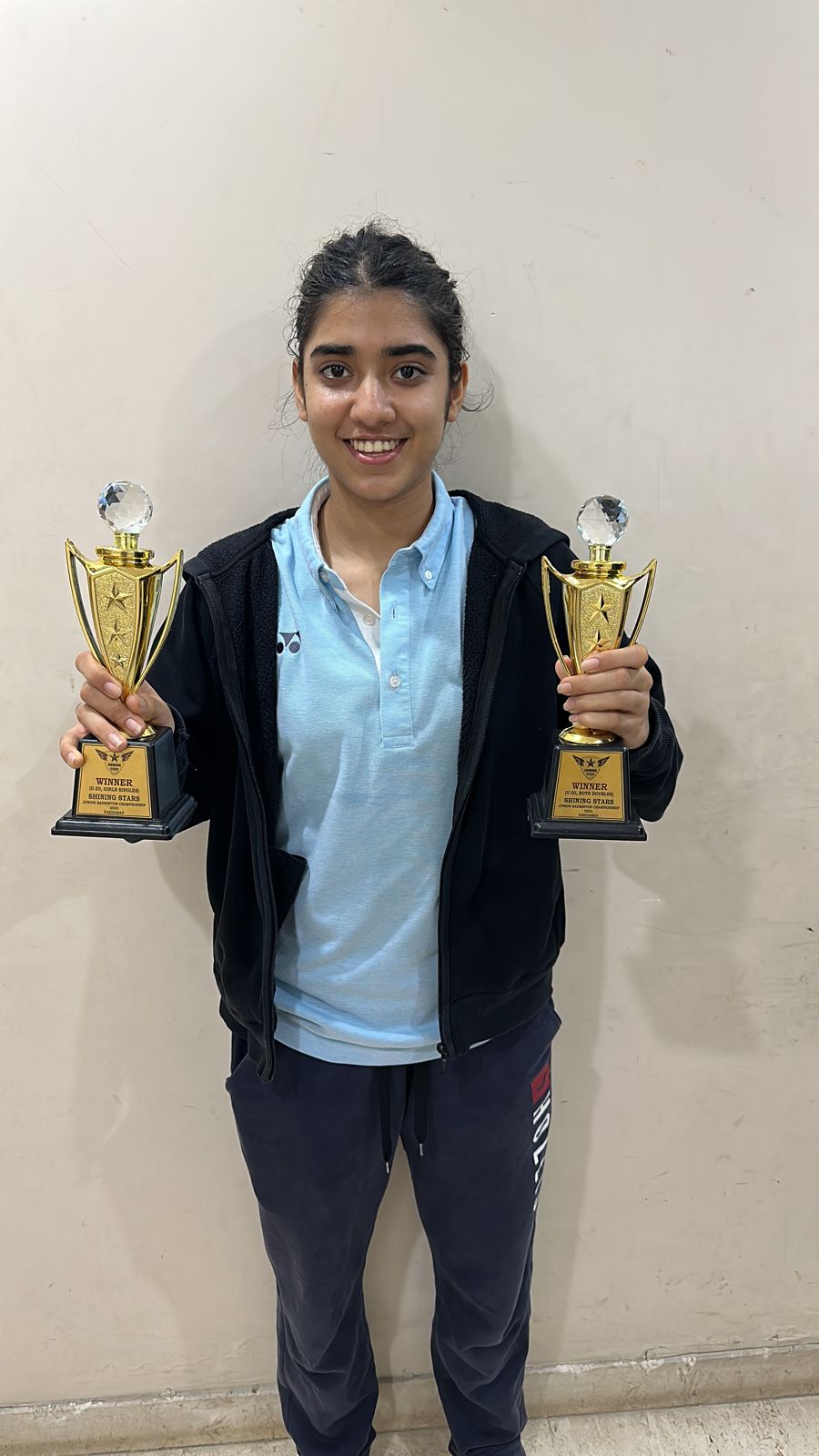 Paavani Goyal Triumphs in Junior Badminton Championship, Named Best Player in Girls U-20 Category