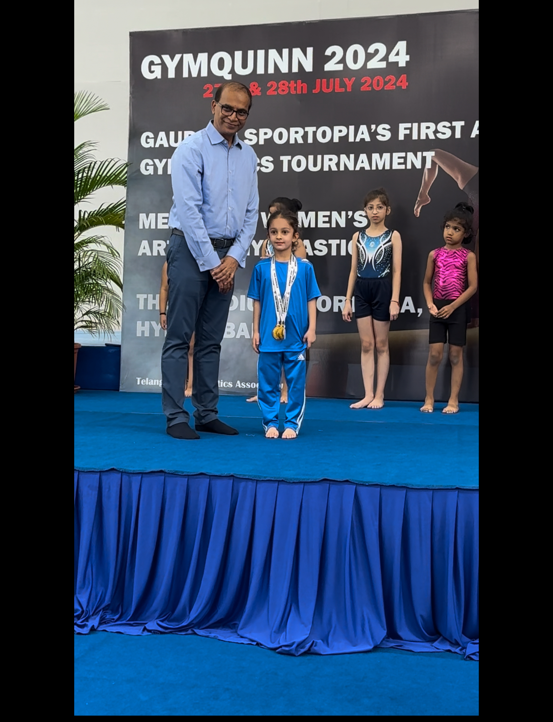 Avantika's Triumph at Gaudium Sportopia Gymnastics Tournament