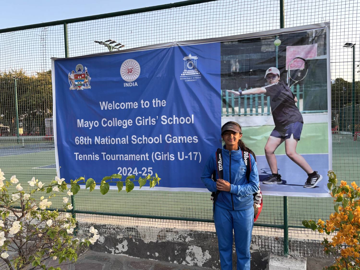 Shiv Nadar School Faridabad Celebrates Iha Joshi’s Remarkable Achievements in SGFI National Tennis Championship