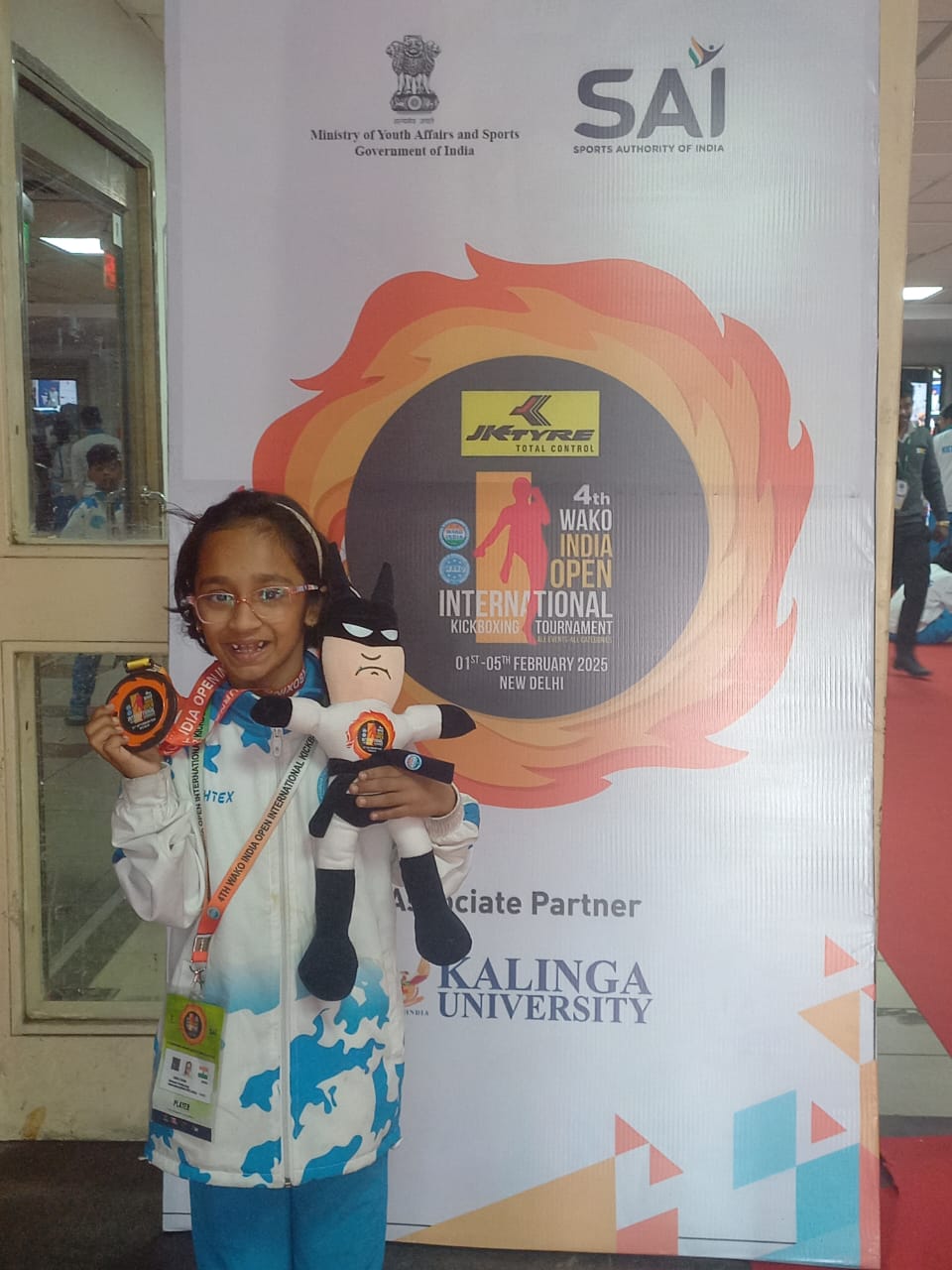 Kiara Gera Shines at the 4th WAKO India Open International Kickboxing Tournament 2025