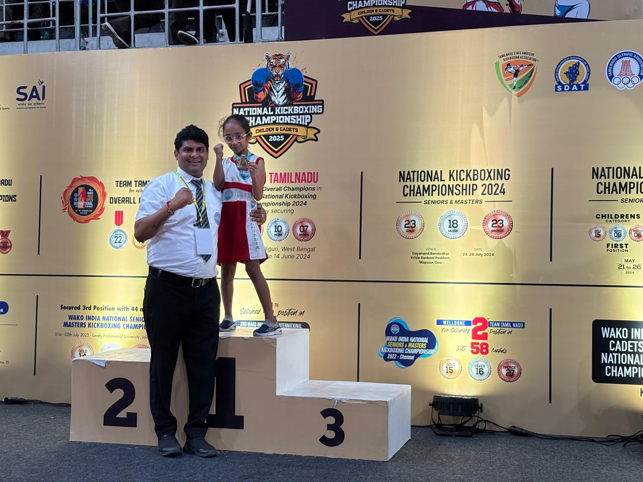 Kiara Gera Shines at the National Kickboxing Championship