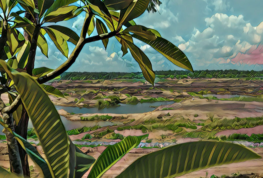 Earth’s atmosphere with still more carbon